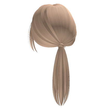 Cute Blonde Low Ponytail Roblox Item Rolimon S
