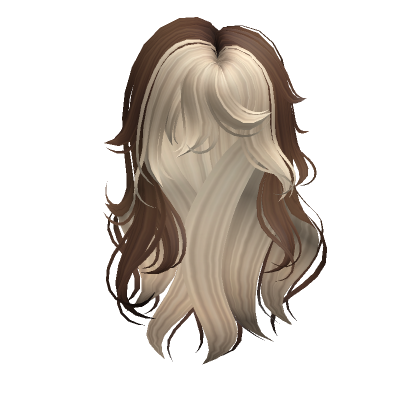 Wispy Messy Wolfcut In Brown Blonde Roblox
