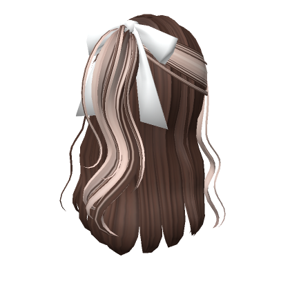 Two Tone Cottage Girl Hair Brown Blonde Roblox Item Rolimon S