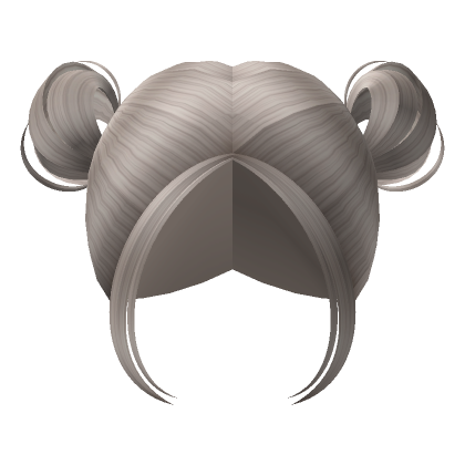 Kawaii High Buns In Ash Blonde Roblox