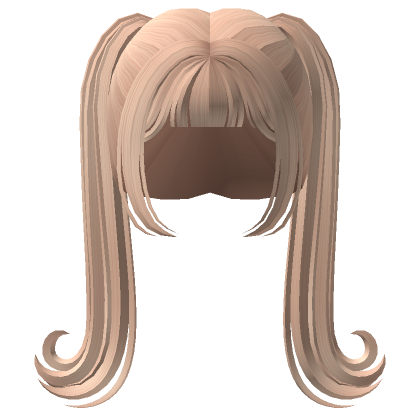 Swirly Fairy Pigtails Blonde Roblox