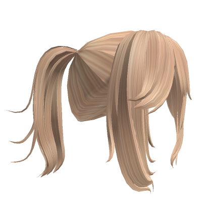 Blonde And Loose Pigtails Roblox