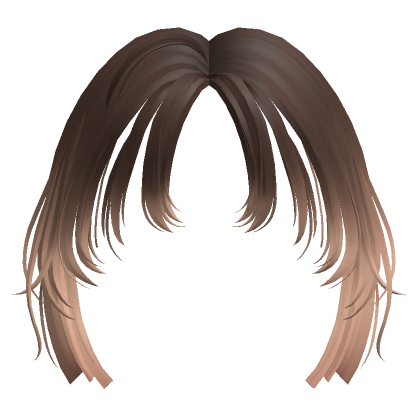 Sleek Hime Front Bangs In Brown N Blonde Roblox