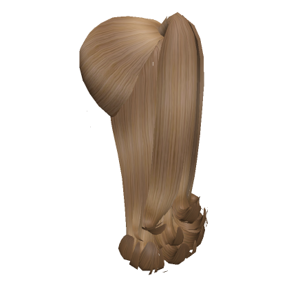 Blonde Half Updo Pony Roblox
