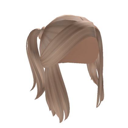 Sassy Pigtails W Bangs Blonde Roblox