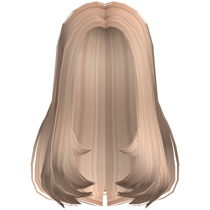 Classy Blowout Straight Hair Blonde Roblox
