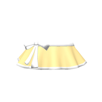 Falda de Bikini de Muñeca Chibi Amarillo Roblox
