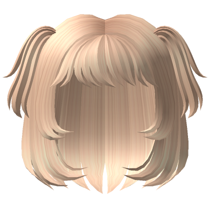 Y2k Bob With Mini Pigtails Blonde Roblox