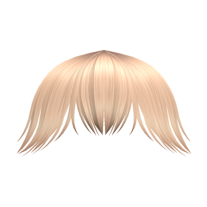 Fluffy Grunge Bangs In Blonde Roblox