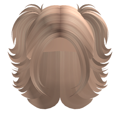 Y2K Short Swirly Curly Pigtail Hair Blonde S Code Price RblxTrade