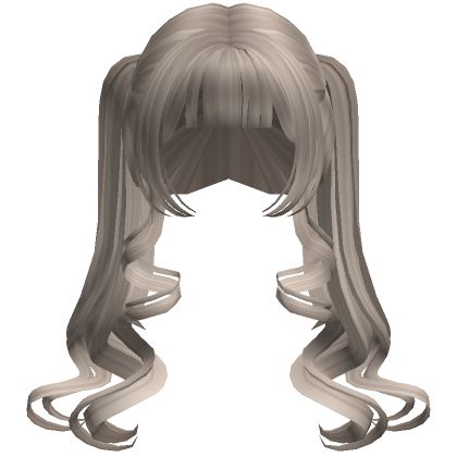 Anime Escuela Chica Twintails Ash Blonde Roblox