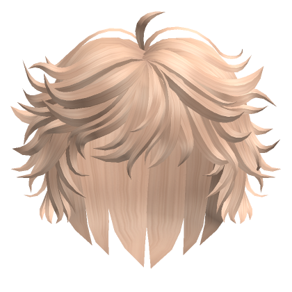 Messy Layered Anime Wolf Hair Blonde Roblox Item Rolimon S