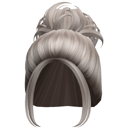 Messy Loose Summer Updo Bun Ash Blonde Roblox