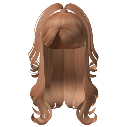 Dirty Blonde Swirly Half Up Diva Hair Roblox