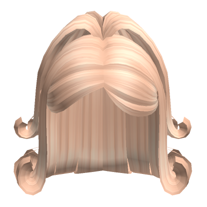 Y K Curled Bob Blonde Roblox
