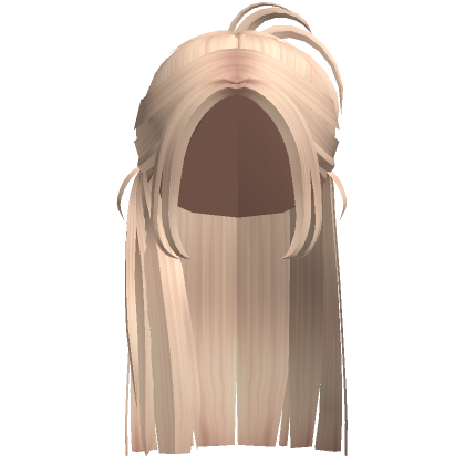 Half Up Summer Popular Hair Blonde Roblox