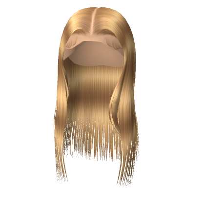 Blonde Middle Part Silk Press Lace Roblox