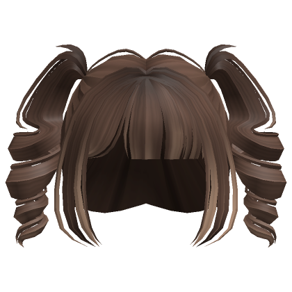 Brown To Blonde Curly Sweet Kawaii Pigtails Roblox