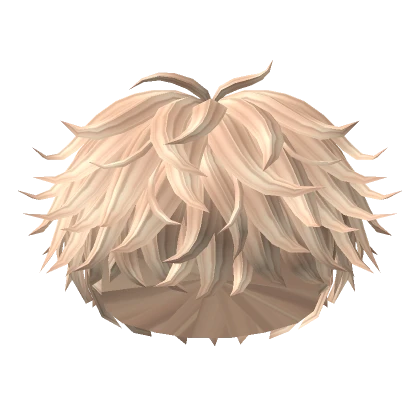 Super Messy Fluffy Boy Hair Blonde Roblox Item Rolimon S