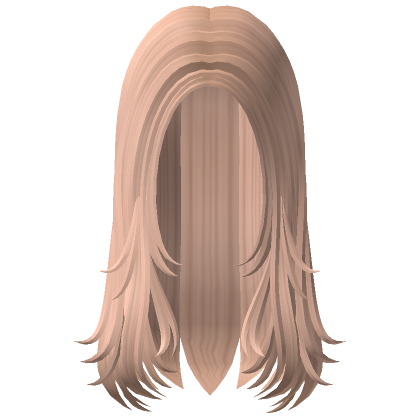 Flowy Model Hairstyle In Blonde Roblox