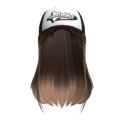 Brown Blonde Straight Girl Hair W Black Y K Cap Roblox