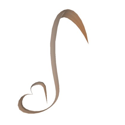 Falling Heart Cowlick Blonde Roblox