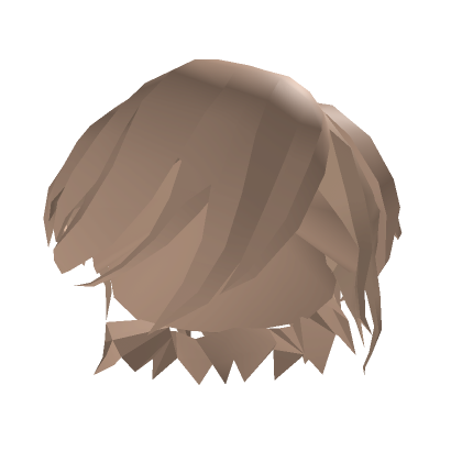 Blonde Messy Anime Hair Roblox