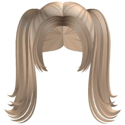Blonde Pigtails Roblox