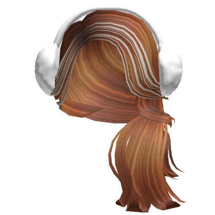 Side Swept Waves W Ear Muffs In Ginger And Blonde Roblox