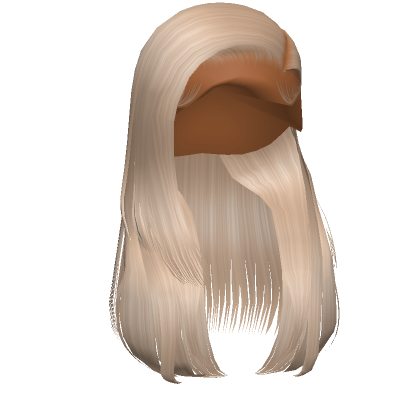 Layered Side Part In Blonde Roblox