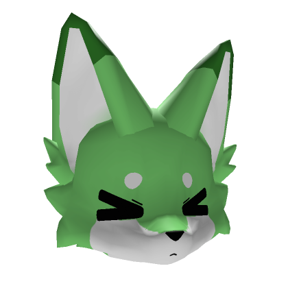 Green Flustered Kemono Fox Roblox Item Rolimon S