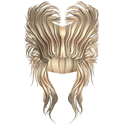 Archangella Punk Horns In Blonde Brown Streaks Roblox