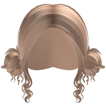 Cutesy Halloween Pumpkin Buns Hair Blonde Roblox