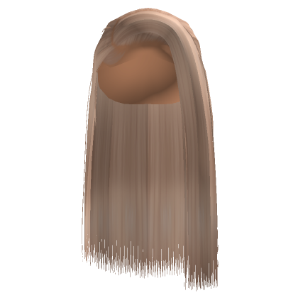 Side Part Silk Press In Blonde Roblox