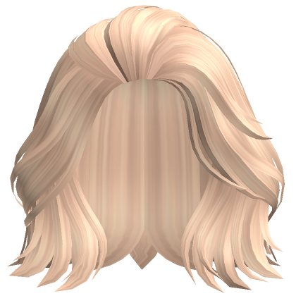 Grunge Side Swept Hair Blonde Roblox