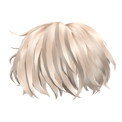 Messy Blonde Hairstyle Roblox