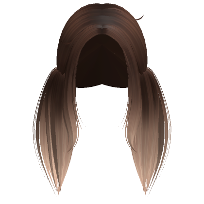 Long Puffy Punk Pigtails Brown Blonde Roblox