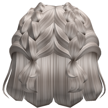 Short Braided Half Up Arcadia Pigtails Ash Blonde Roblox Item Rolimon S