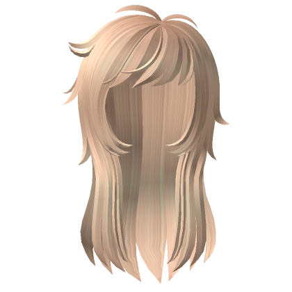 Y K Scene Messy Hair Blonde Roblox