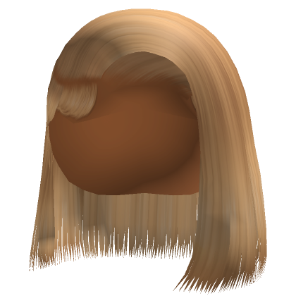 Short Side Part Bob In Gold Blonde Roblox