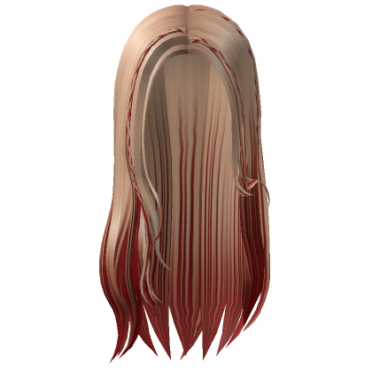 Y K Diva Hair With Braid Strands Blonde Red Roblox