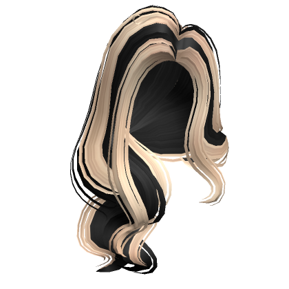 Model Diva Front Swept In Black Blonde Roblox