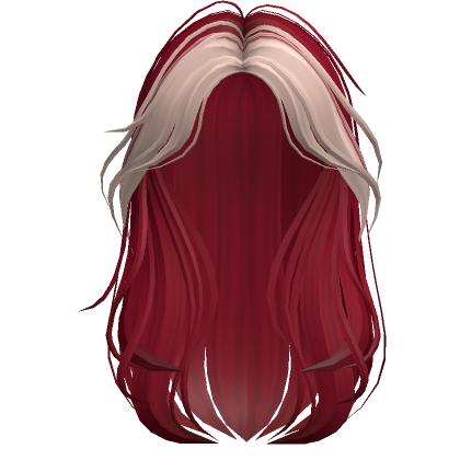 Soft Layered Wolfcut Red And Blonde Roblox Item Rolimon S