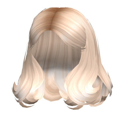 Lovely Curled Ends In Warm Blonde Roblox