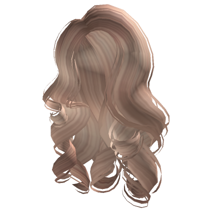 Long Lush Curls In Blonde Roblox