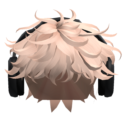 Curly Cool Boy Hair W Headphones Blonde Roblox