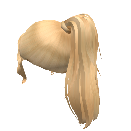 Blonde Ponytail Roblox Item Rolimon S
