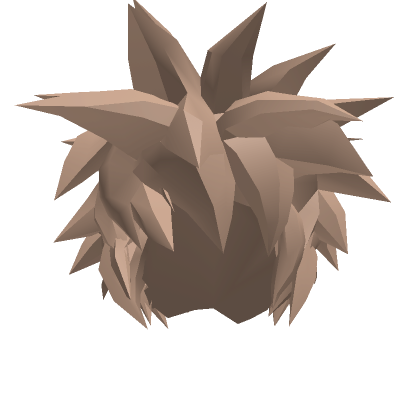Blonde Spiky Anime Hair Roblox