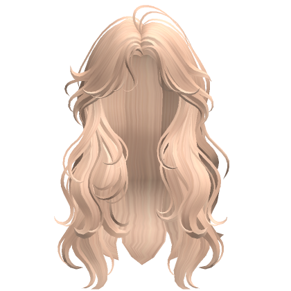 Layered Wavy Hairstyle Blonde Roblox Item Rolimon S