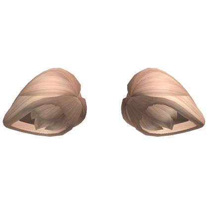 Blonde Droopy Cat Ears Roblox
